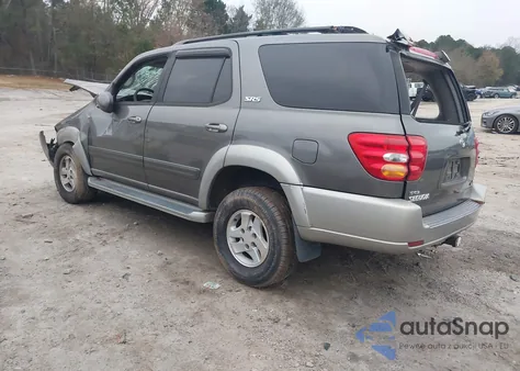 2003 Toyota Sequoia Sr5 V8 из США, поврежденный, VIN 5TDZT34A83S158221